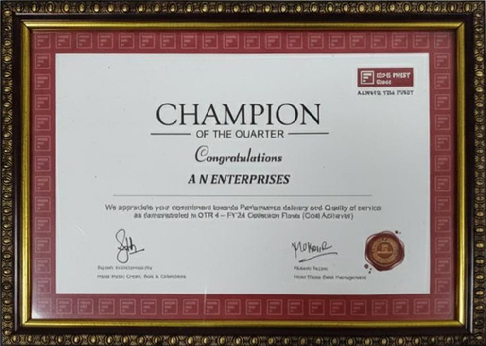 IDFC First Bank — Champion Award for 4th Quarter of FY'24